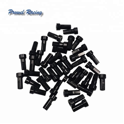 Motorcycle Parts Colored Carbon Steel Spokes and Nipples with Stainless Steel Material