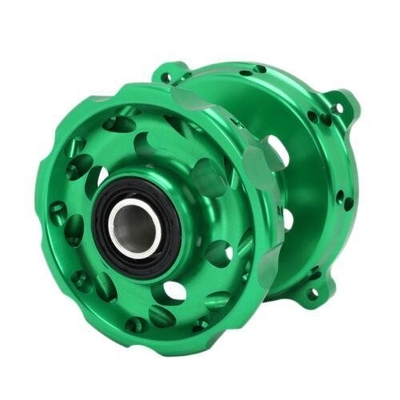 Motorcycle CNC Front and Rear Wheel Hub 36 Holes Full Set for KX250 2006-2008 2019-2020 KX250F KX450F 2006-2018