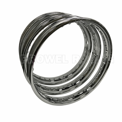 Steel Motorcycle Wheel Rims 2.15x18 Chrome Steel Rim
