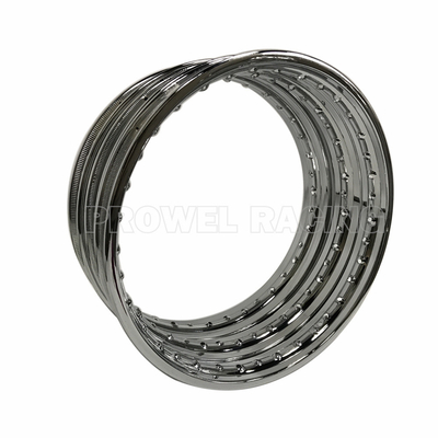 Steel Motorcycle Wheel Rims 2.15x18 Chrome Steel Rim