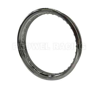 Steel Motorcycle Wheel Rims 2.15x18 Chrome Steel Rim