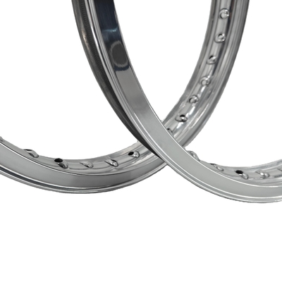 Replace/Repair 21&quot; 36HOLES 40HOLES Akront Style Valanced Alloy Motorcycle Rims Design
