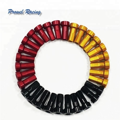 Stainless Steel Spokes and Gold Alloy Nipples for Motorcycle Repair/Replacement