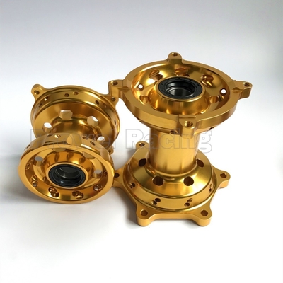 Blue CNC Billet Motorcycle Wheel Hubs for Customized Repair and Replacement Solutions