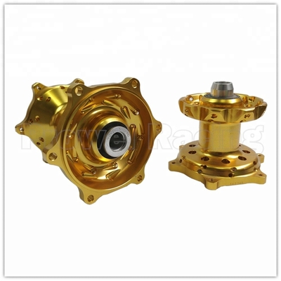 Blue CNC Billet Motorcycle Wheel Hubs for Customized Repair and Replacement Solutions