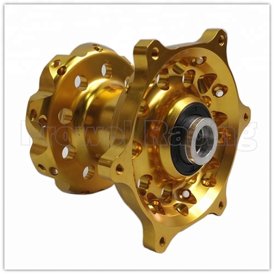 Blue CNC Billet Motorcycle Wheel Hubs for Customized Repair and Replacement Solutions