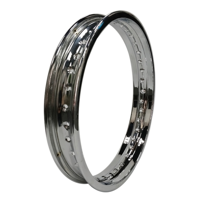 Chopper Bobber Motorcycle 2.15-18&quot; 36holes Steel Front Wheel Rim Hoop 40 Hole Chrome Rim