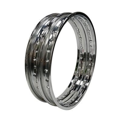 Chopper Bobber Motorcycle 2.15-18&quot; 36holes Steel Front Wheel Rim Hoop 40 Hole Chrome Rim