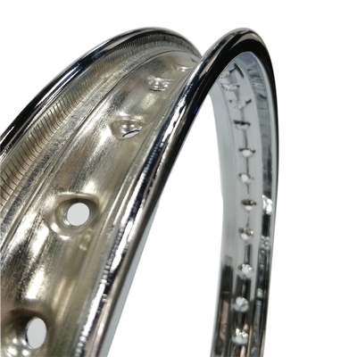 Chopper Bobber Motorcycle 2.15-18&quot; 36holes Steel Front Wheel Rim Hoop 40 Hole Chrome Rim