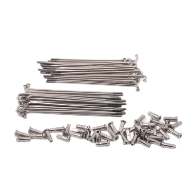 Stainless Steel 21&quot; Replacement Spoke and Nipple Kit for CRF Wheels