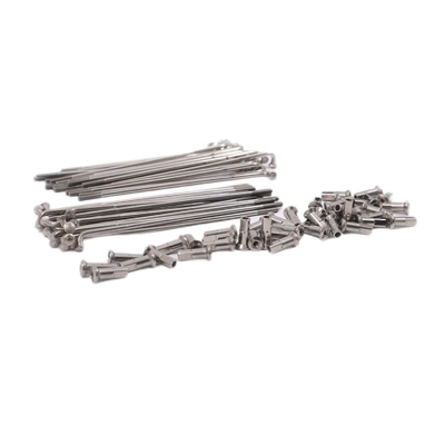 Stainless Steel 21&quot; Replacement Spoke and Nipple Kit for CRF Wheels