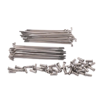 Stainless Steel 21&quot; Replacement Spoke and Nipple Kit for CRF Wheels