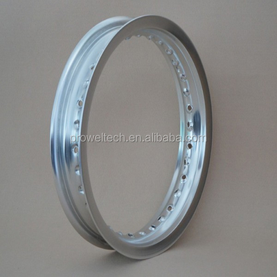 Polishing Yellow 36 Holes Red Alloy Motorcycle Rims Wheel Rims with Yellow Polishing
