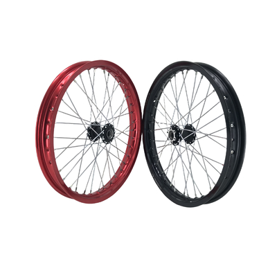 10 12 14 16 17 18 19 21 23 inch Motorcycle Wheels with Anodization and Customized Logo