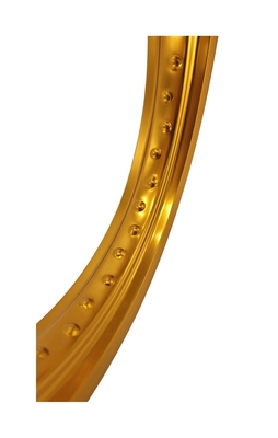 WM 16 Inch Anodized Aluminum Alloy Motorcycle Wheels In Gold