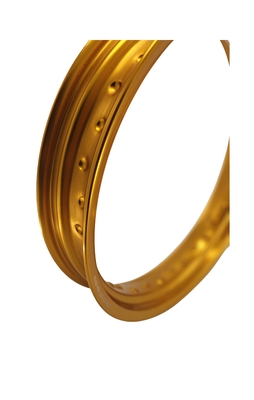 WM 16 Inch Anodized Aluminum Alloy Motorcycle Wheels In Gold