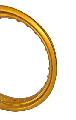 WM 16 Inch Anodized Aluminum Alloy Motorcycle Wheels In Gold