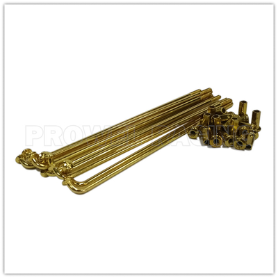 Motorcycle Spokes Nipples 8g 9g 10g for Off-road Models SAE1045 Steel and Stainless Steel