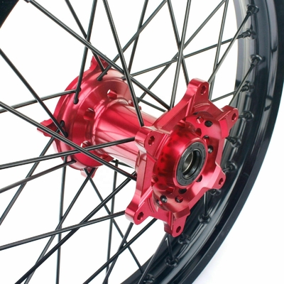 CRF Wheels Set for CRF250R 2014-2022 and CRF450R 2013-22 featuring 304 Grade Stainless Steel Spokes