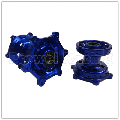 2006-2009 Yamaha YZ250F YZ450F Blue Hubs Front 21&quot; Rear 19&quot; Complete Wheels Set Rims