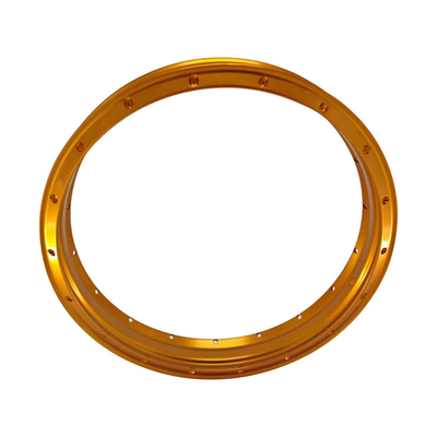 Replace Your Old Wheels with 2.15x18 H-Shaped Retro Gold Orange Motorcycle Alloy Wheels