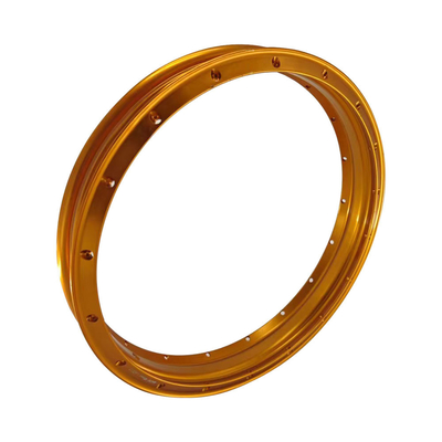 Replace Your Old Wheels with 2.15x18 H-Shaped Retro Gold Orange Motorcycle Alloy Wheels