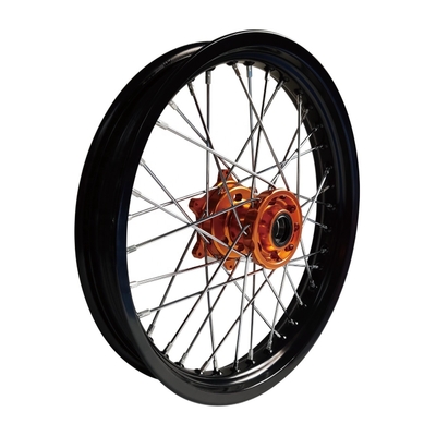2.50-17 and 3.00x17 inch Motorcycle Alloy Spoked Wheels for SX250 Customized Design