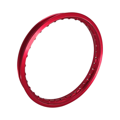 Red Polish H-type Alloy Motorcycle Wheels 1.85-18 for Durable Construction