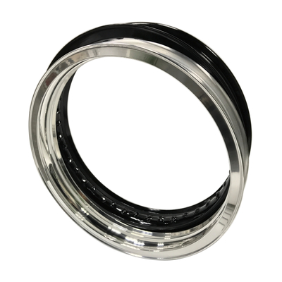 Akront Style Valanced Alloy Motorcycle Rims 1.85-18&quot; Perfect for Vintage Bikes Only