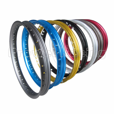Red Polishing Motorcycle Aluminium Alloy Wheel Rim 2.50x17 for Durable and Performance