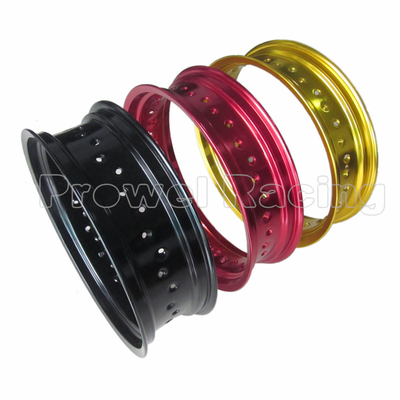 Gold 7116 T6 Motorcycle Wheel Rims for Motocross and Supermoto Superior Performance