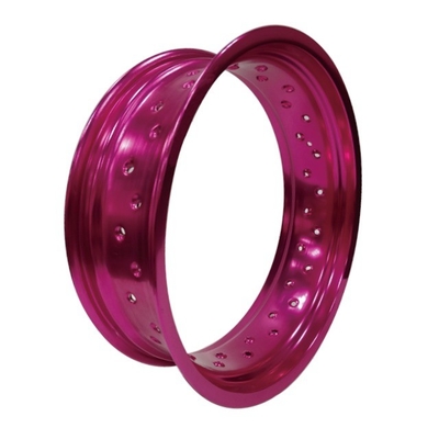 Customizable 7116 T6 Aluminum Universal 17 Inch Supermoto Spoke Wheel Rims in Purple