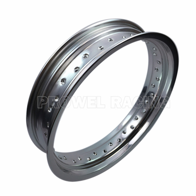 7116 T6 Aluminum Alloy Wheel Rim for Supermoto MT 3.50x18 in Silver