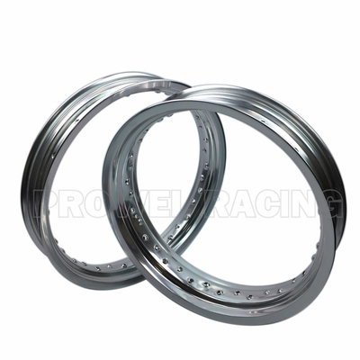 7116 T6 Aluminum Alloy Wheel Rim for Supermoto MT 3.50x18 in Silver