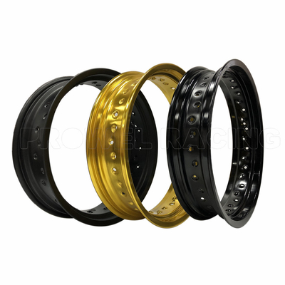 7116 T6 17 Inch Supermoto Spoked Aluminum Alloy Wheel Rims with Long-Lasting Painting