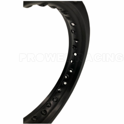 10&quot; 12&quot; 14&quot; Motorcycle Alloy Wheel Rims in Bright Black for Kids' Motorcycles