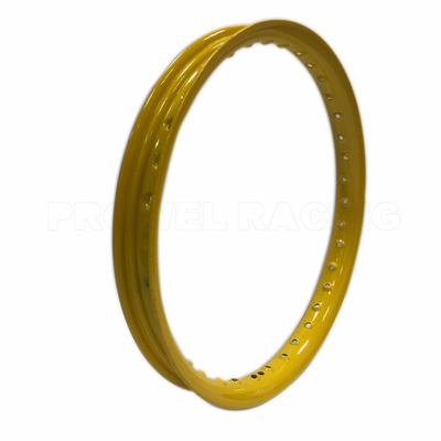 U 1.40X17 Motorcycle Alloy Wheel Rims  In Yello Aluminum