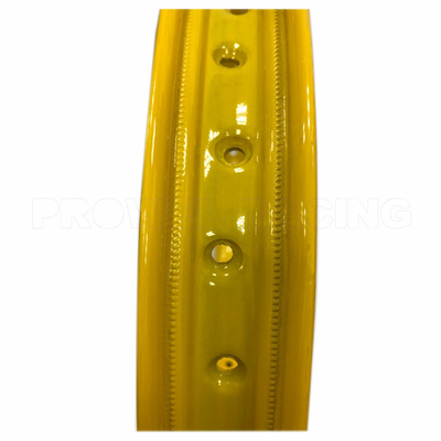 U 1.40X17 Motorcycle Alloy Wheel Rims  In Yello Aluminum
