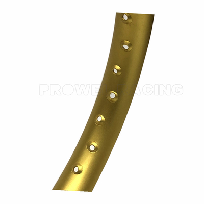 U Type Gold Aluminum Alloy Motorcycle Wheel Rims for 17 Inch in Gold