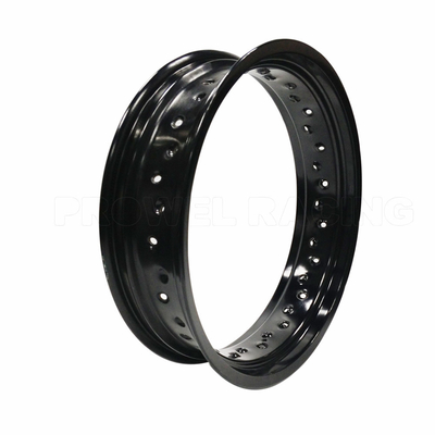 4.25 X 17 Inch Bright Black Motorcycle Aluminum Alloy Rims for Supermoto Customization