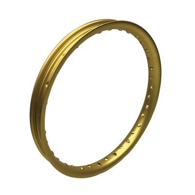 3.00 x 17 Inch Gold Alloy Wheel Rim  7116 T6 Purpose Replace/Repair