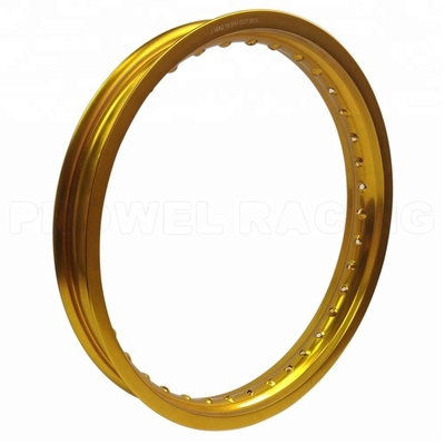 MX BLACK 18 X 2.15 36H Rear Wheel Rim for CRF125 Finished Polishing and Anodizing
