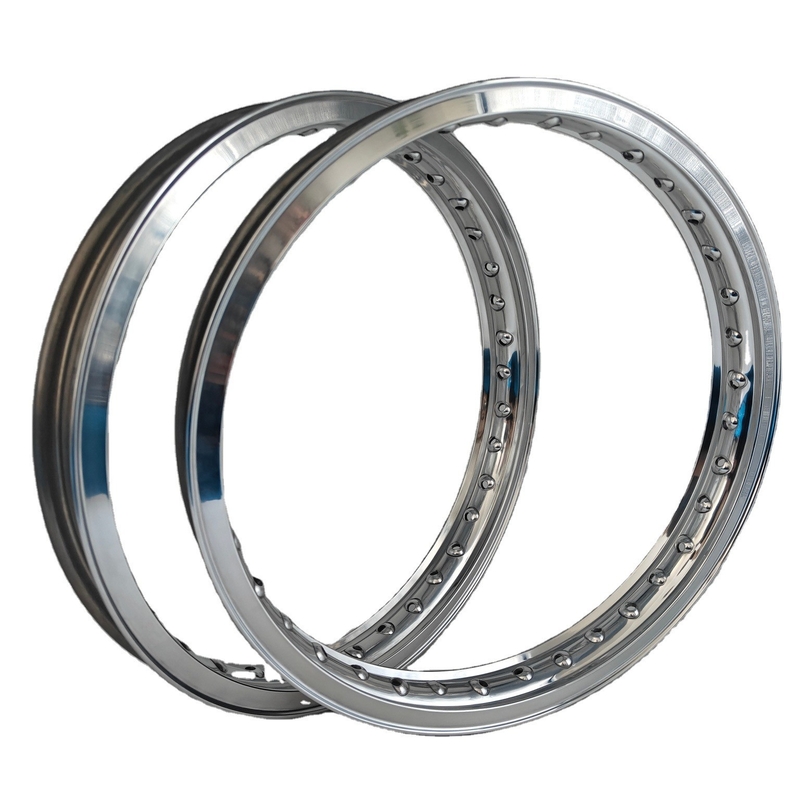 Akront Style Valanced Alloy Motorcycle Rims H 1.60-19&quot; 36HOLES 40HOLES and Performance