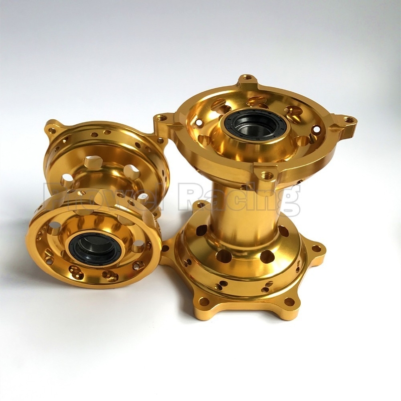 Blue CNC Billet Motorcycle Wheel Hubs for Customized Repair and Replacement Solutions