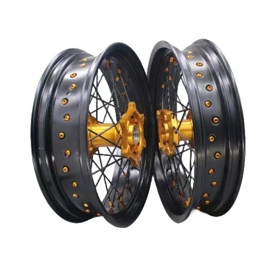 Custom Logo 17 Inch Motorcycle Wheel Rims and Wheel Sets MT for Personalized Branding