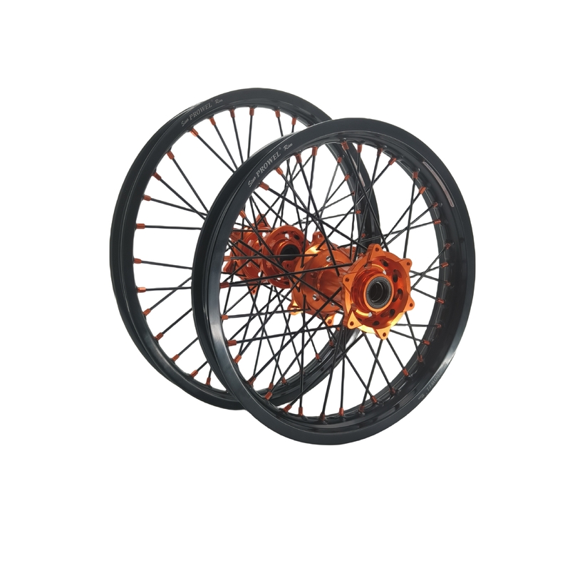 Customized 18 inch Anodization Black Aluminum Alloy Motorcycle Wheel Rims and Wheel Sets