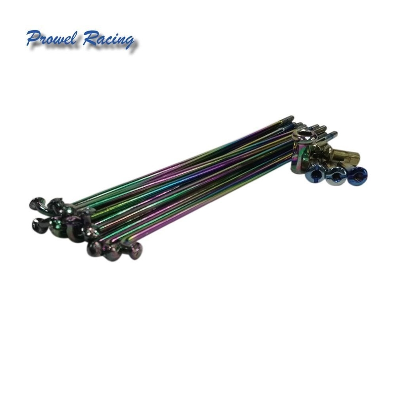 Motorcycle Spokes Nipples 8g 9g 10g for Off-road Models SAE1045 Steel and Stainless Steel