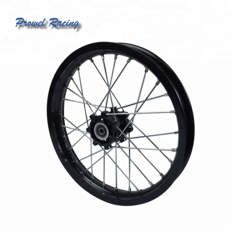Aluminum 6061 T6 Pit Bike Wheel Set 1.60x12 for Superior Riding Experience