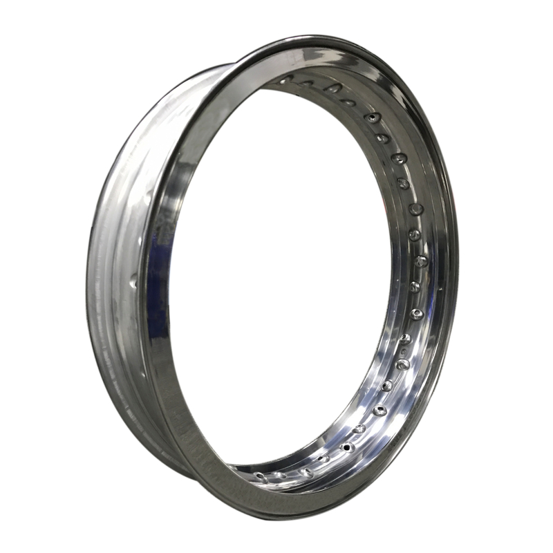 Akront Style Valanced Alloy Motorcycle Rims 1.85-18&quot; Perfect for Vintage Bikes Only