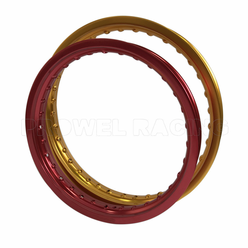 Anodized WM 16 Inch Motorcycle Aluminum Alloy Wheel Rims for Customer Requirements